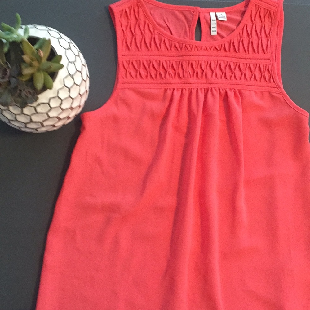Watermelon colored tank - Picture 3 of 3